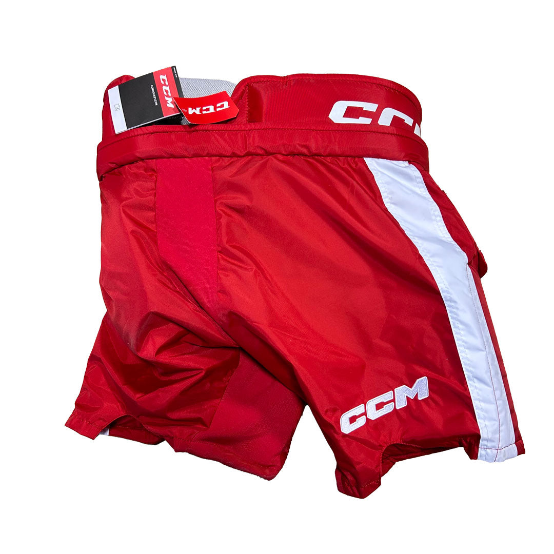 CCM HPG12A - Pantalon de gardien Pro Stock (rouge/blanc)